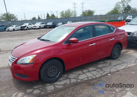 2013 Nissan Sentra Sv from USA, damaged, VIN 3N1AB7AP7DL675357